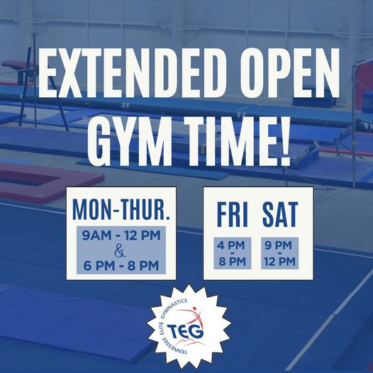 Extended Open Gym Time